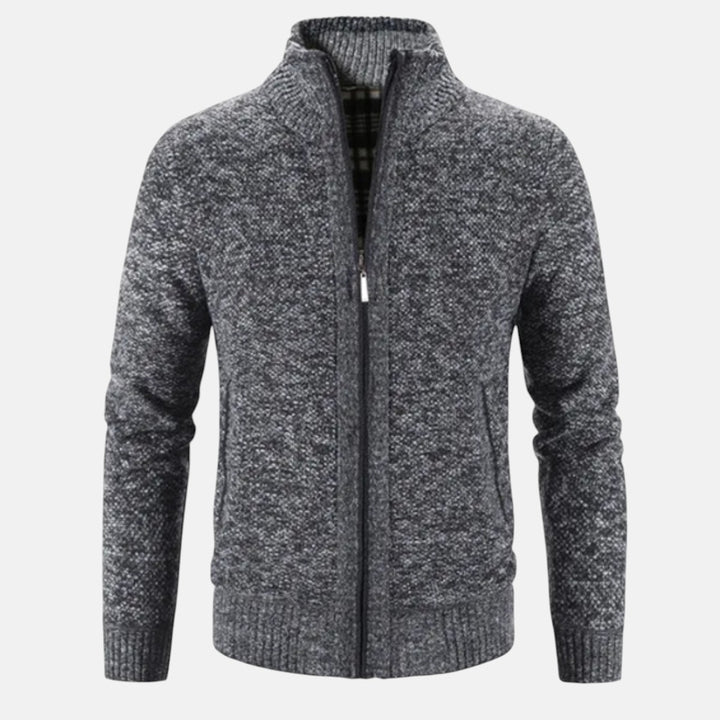 Ramiro | Cárdigan Estructurado con Cuello Alto