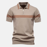 Nicolás | Polo de Manga Corta con Cremallera