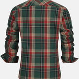 Ramón | Camisa de Manga Larga de cuadros lineares