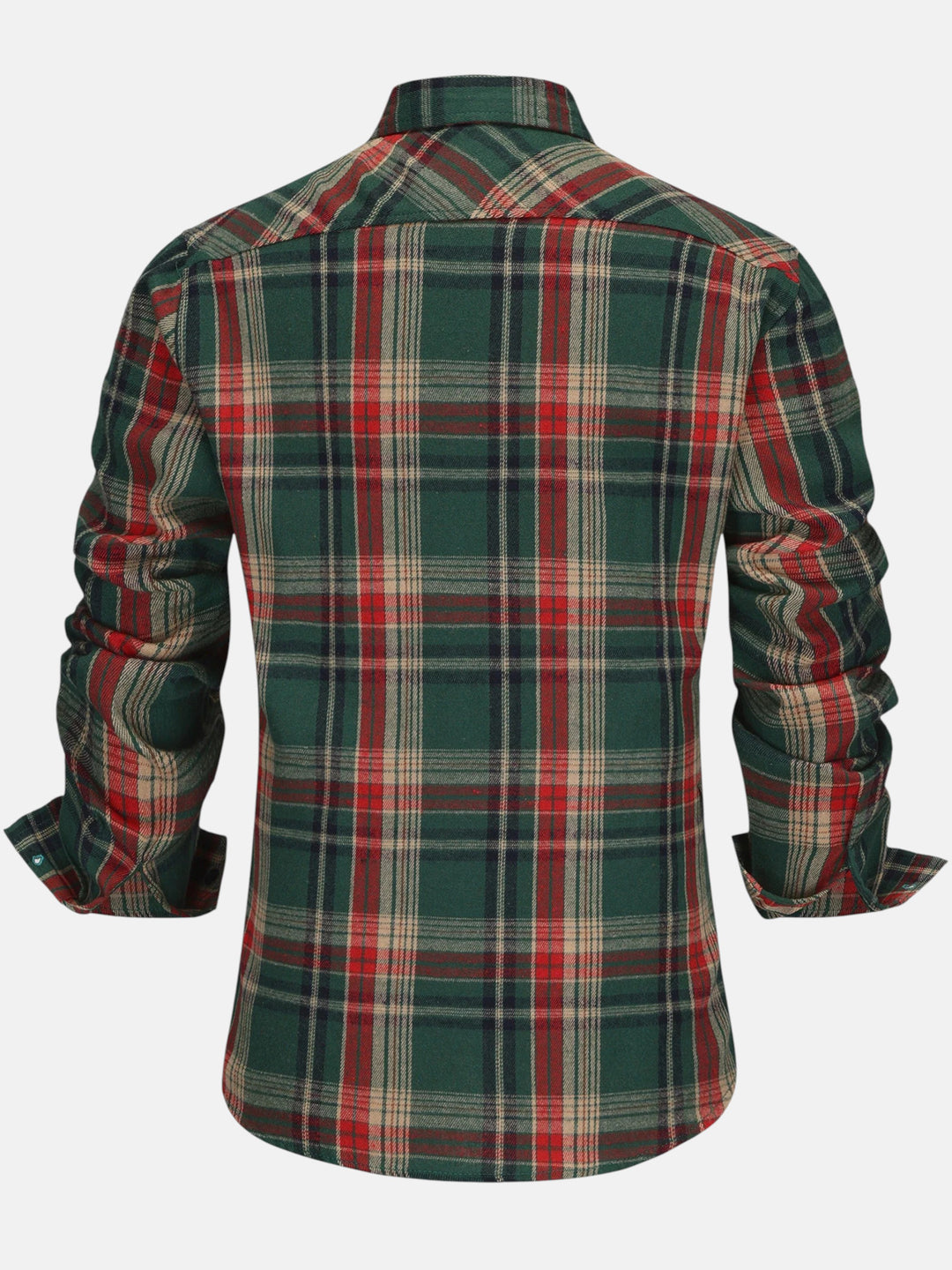 Ramón | Camisa de Manga Larga de cuadros lineares