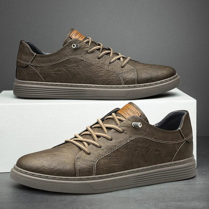 Tenis Oxford de Cuero Genuino Milano