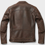 Javier | Chaqueta De Cuero Impactante