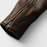 Javier | Chaqueta De Cuero Impactante