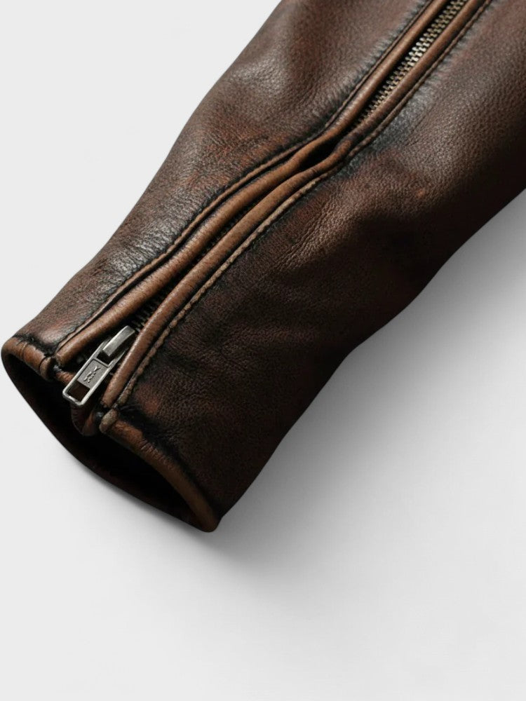 JAVIER | CHAQUETA DE CUERO IMPACTANTE