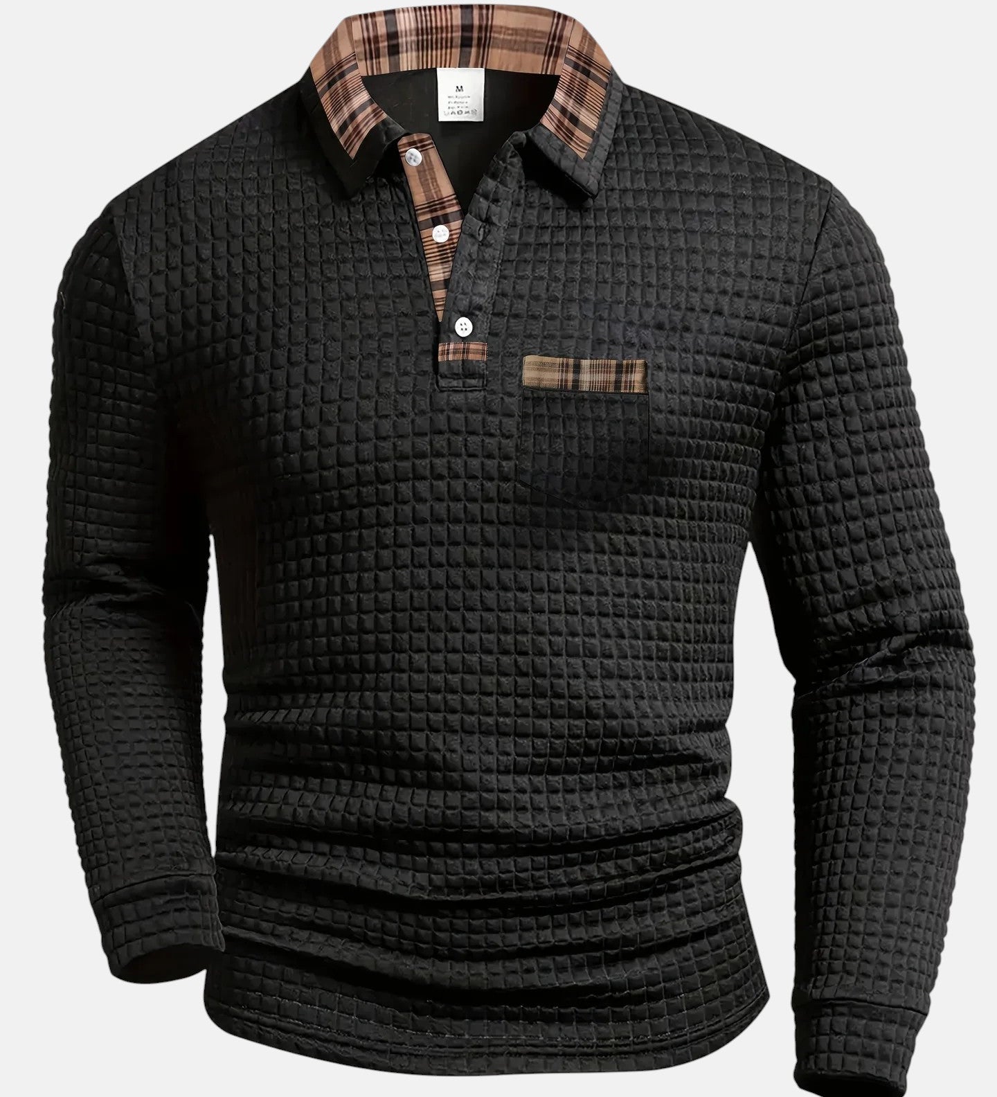 MIGUEL | POLO CON DISEÑO DE CUADROS