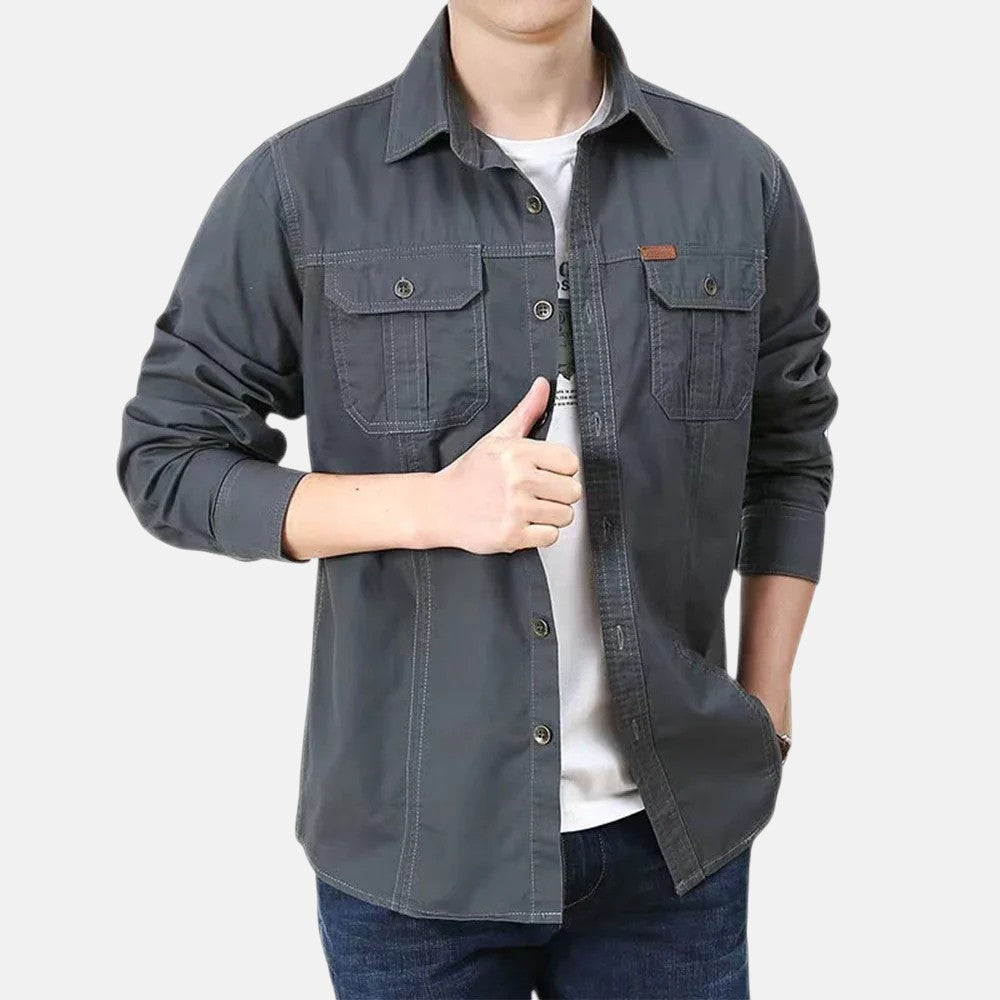 Luis | Camisa de Manga Larga para trabajo