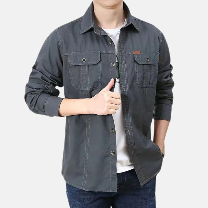 Luis | Camisa de Manga Larga para trabajo