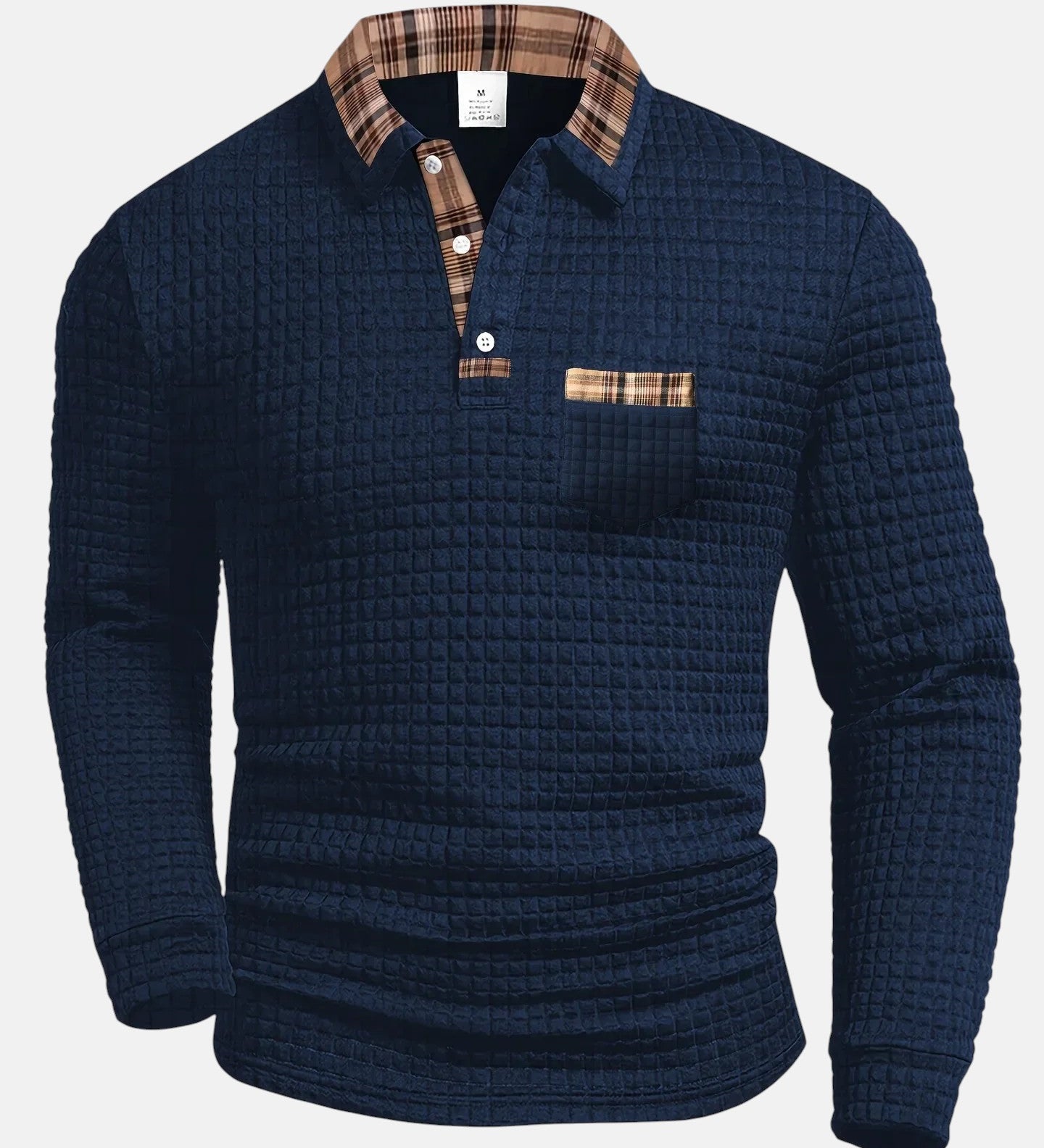 MIGUEL | POLO CON DISEÑO DE CUADROS