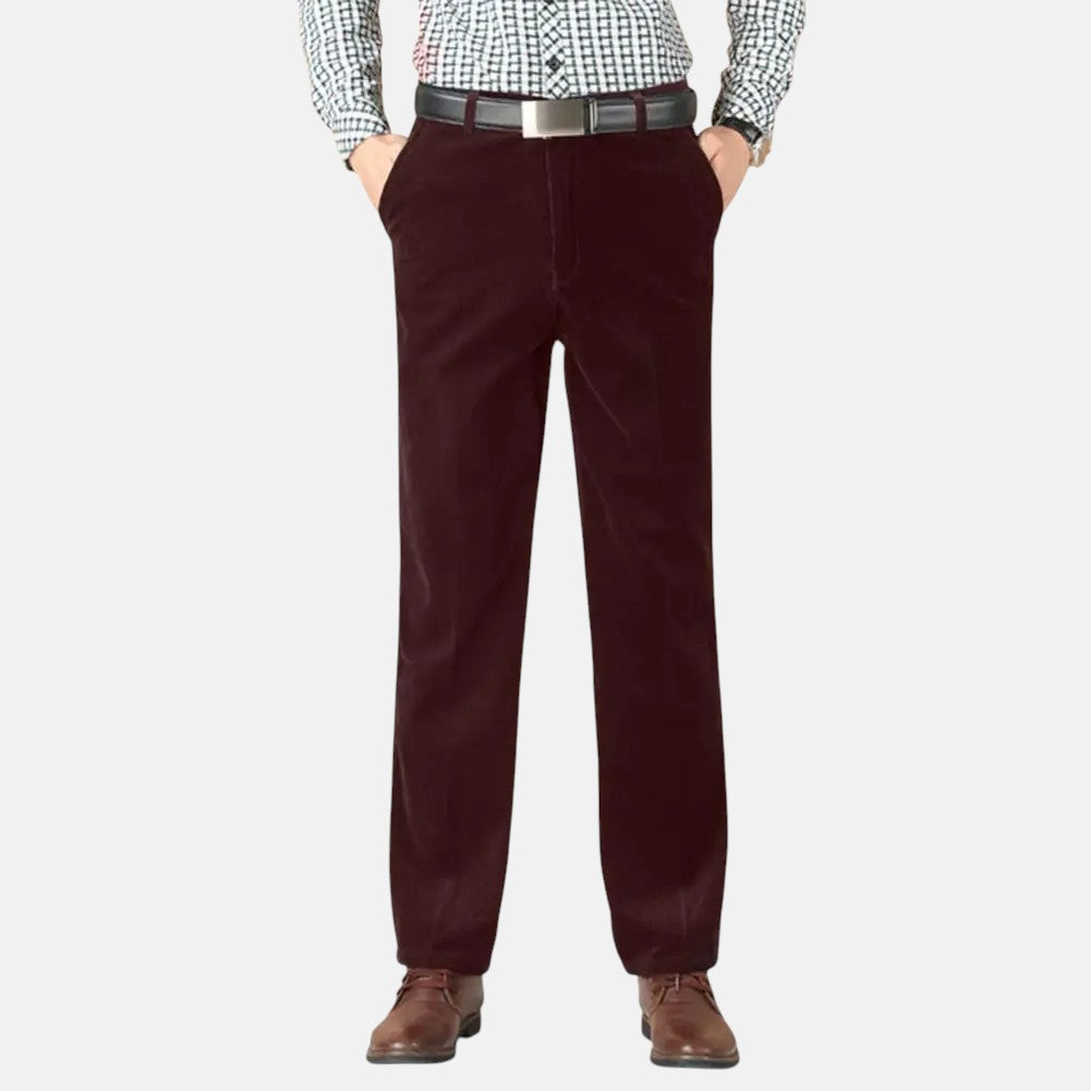 Alberto | Pantalones de Pana con Corte Recto