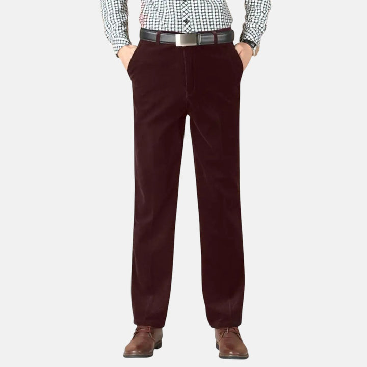 Alberto | Pantalones de Pana con Corte Recto