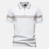 Nicolás | Polo de Manga Corta con Cremallera