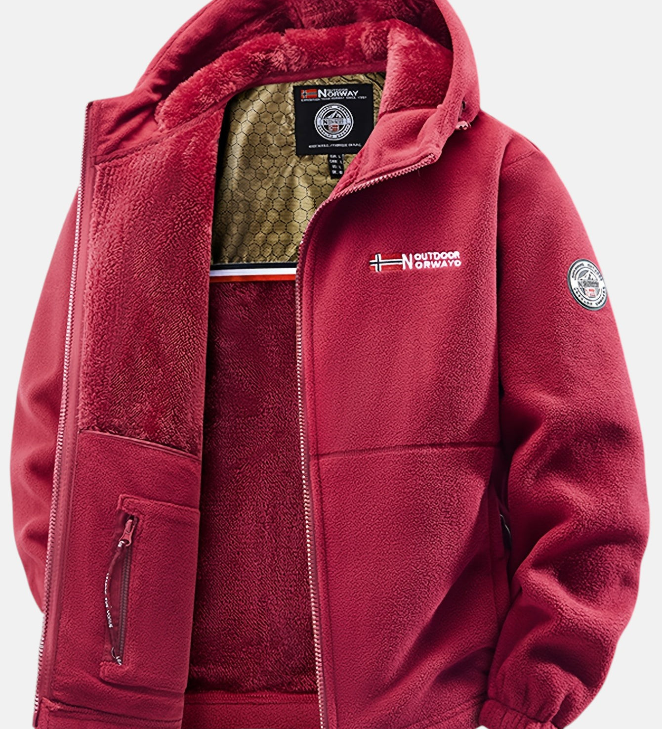 Luis | Chaqueta de Invierno Térmica de Forro Polar