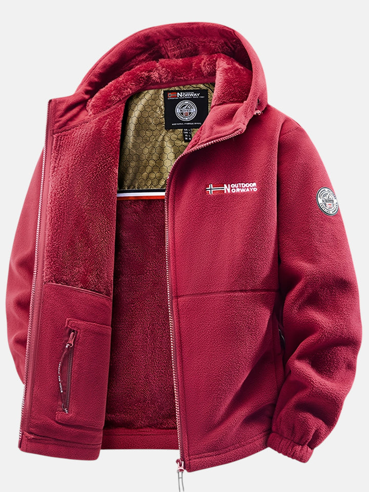 LUIS | CHAQUETA DE INVIERNO TÉRMICA DE FORRO POLAR