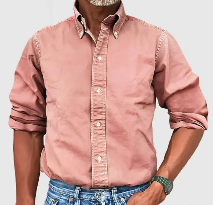 Archer | Camisa Clásica de Cuello alto