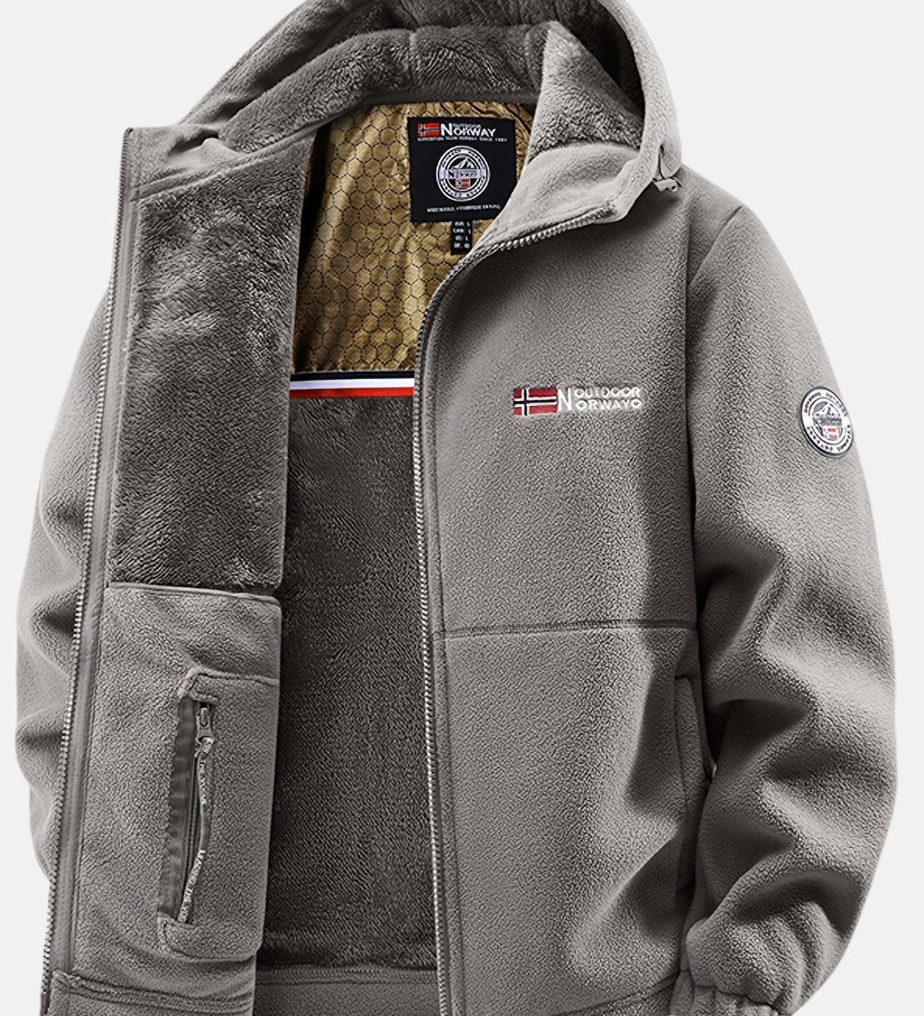 Luis | Chaqueta de Invierno Térmica de Forro Polar