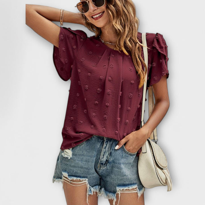 Charlotte | La blusa de lunares perfecta