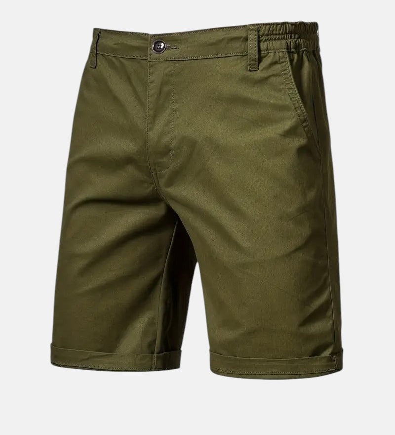 JUAN | PANTALÓN CORTO DE ALGODÓN CON BOLSILLOS