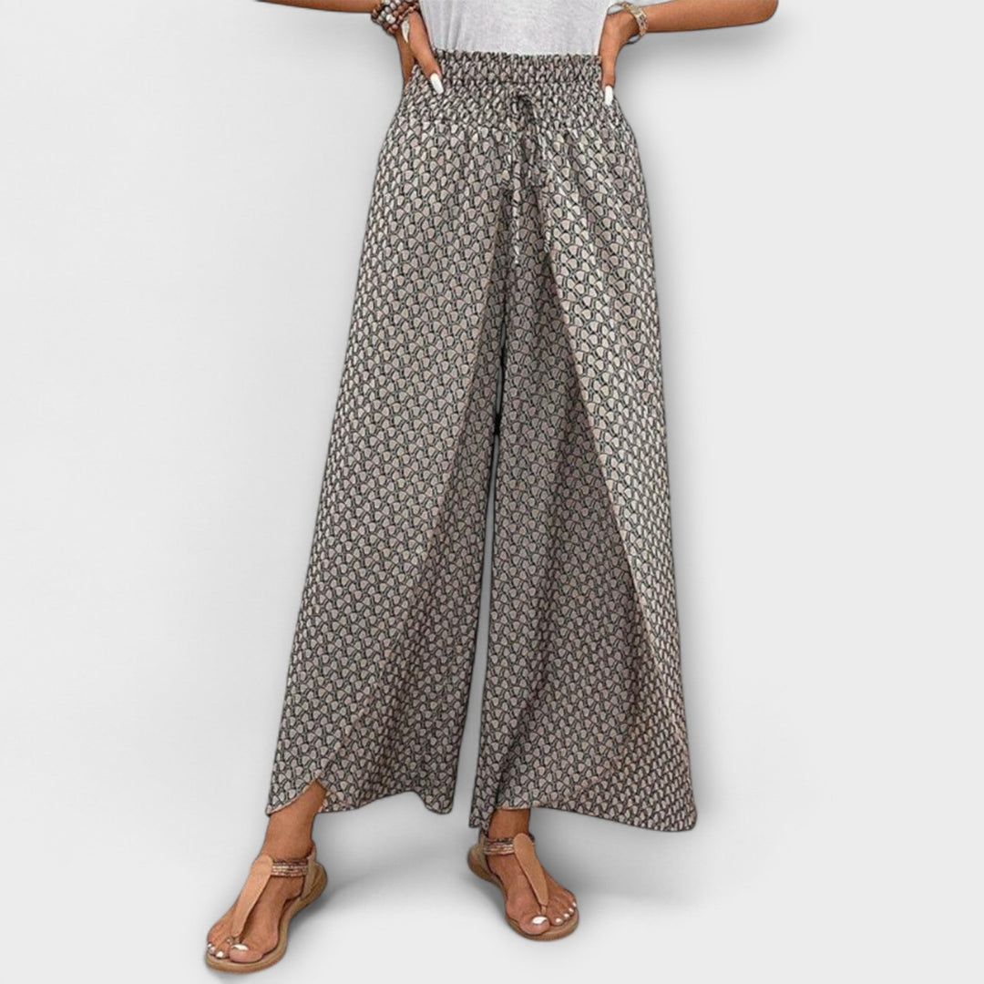 Chiara - Elegantes pantalones Palazzo