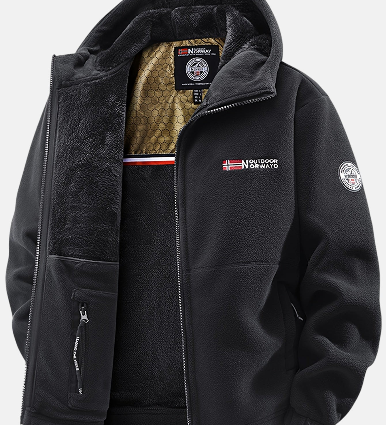 Luis | Chaqueta de Invierno Térmica de Forro Polar