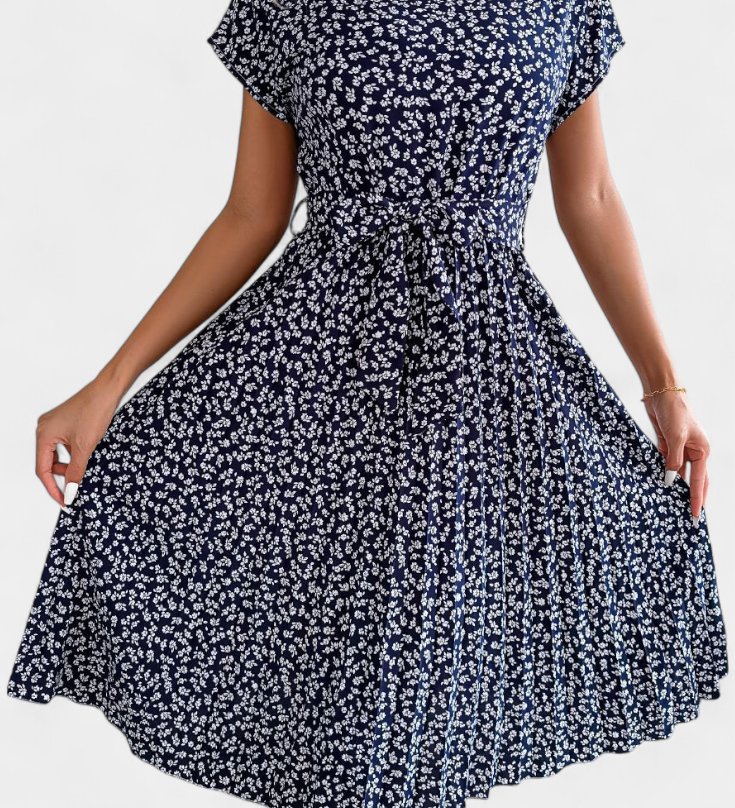 Marta - Vestido Floral de Inspiración Campestre