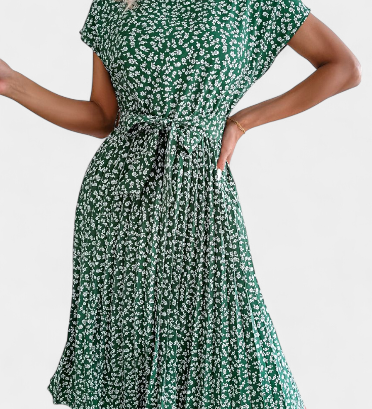 Marta - Vestido Floral de Inspiración Campestre