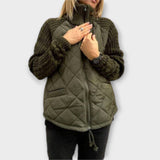 Valeria - Chaqueta de cuello alto
