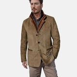 Miguel | Cárdigan de Cuero premium