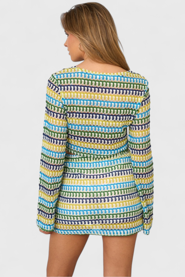 Maria | Conjunto Boho de Ganchillo Ligero