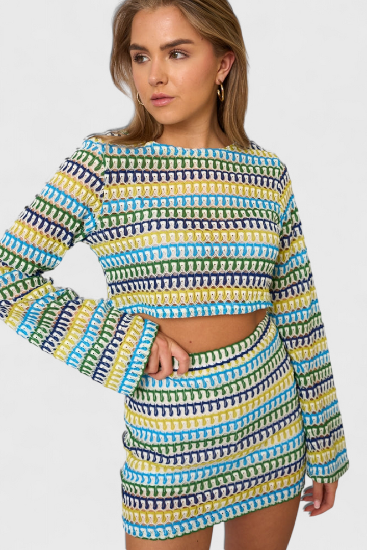 Maria | Conjunto Boho de Ganchillo Ligero