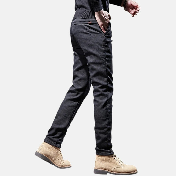 Mateo | Pantalones de Trabajo de Pana con Forro Polar