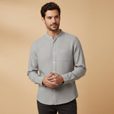 La Camisa de Lino Brighton – Camisa de Manga Larga para Hombres
