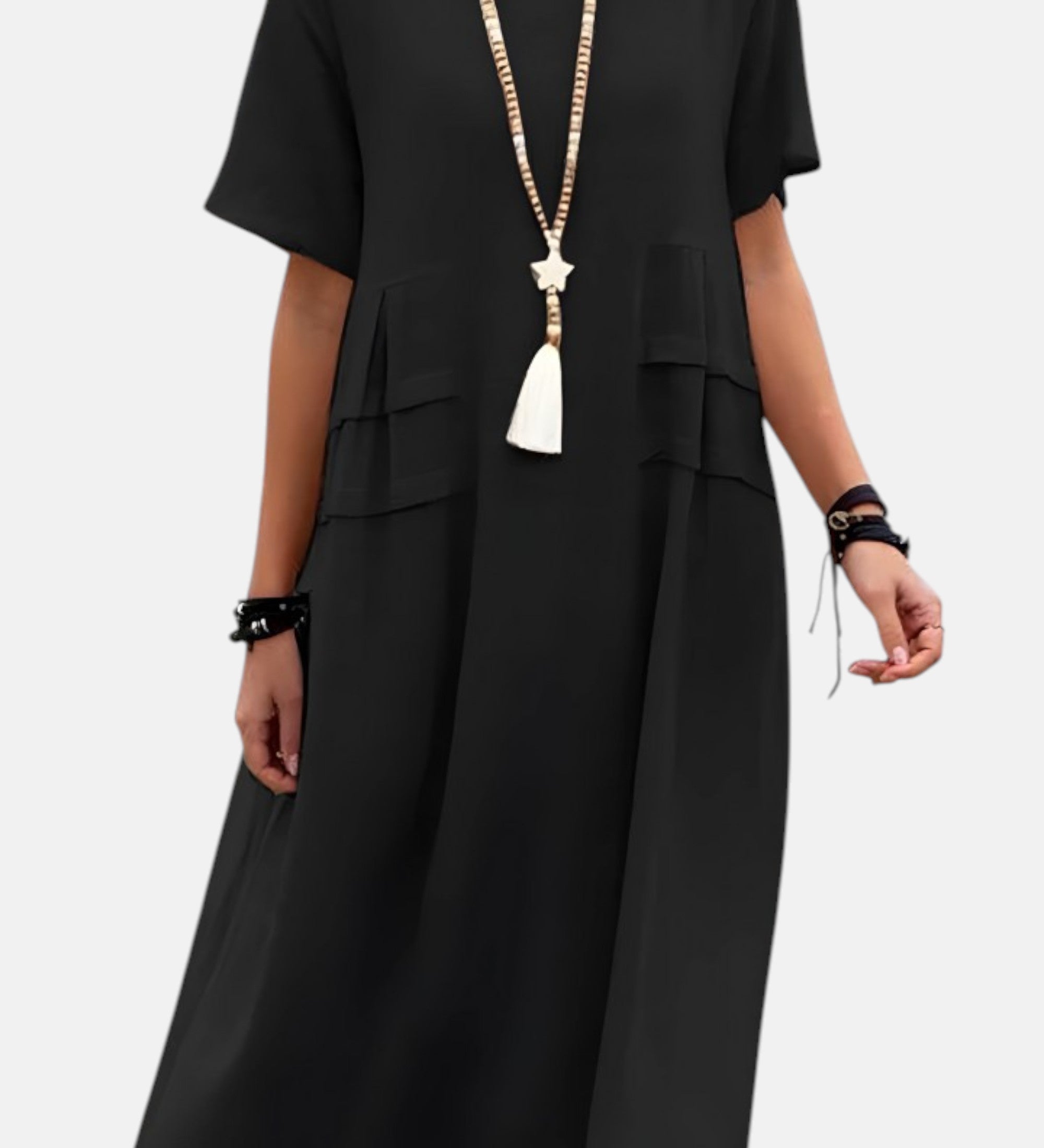 Eva - Vestido midi que estiliza la silueta