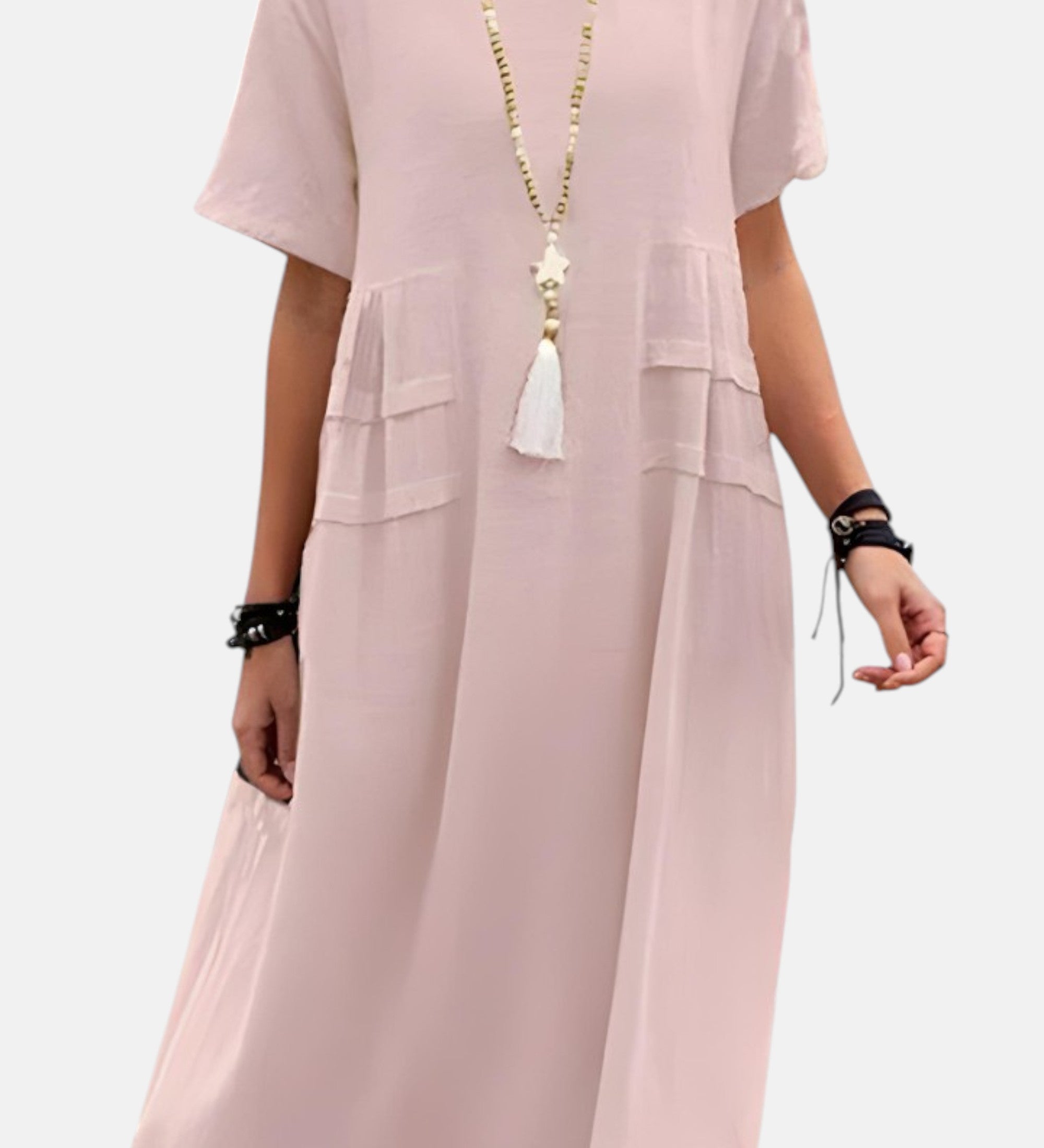 Eva - Vestido midi que estiliza la silueta