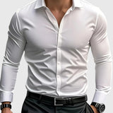 Pedro |  Elegante camisa de manga larga con botones