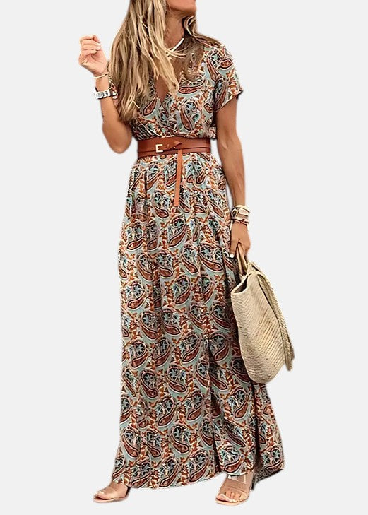 ZAYA | VESTIDO LARGO ESTILO BOHO