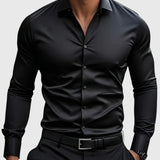 Pedro |  Elegante camisa de manga larga con botones