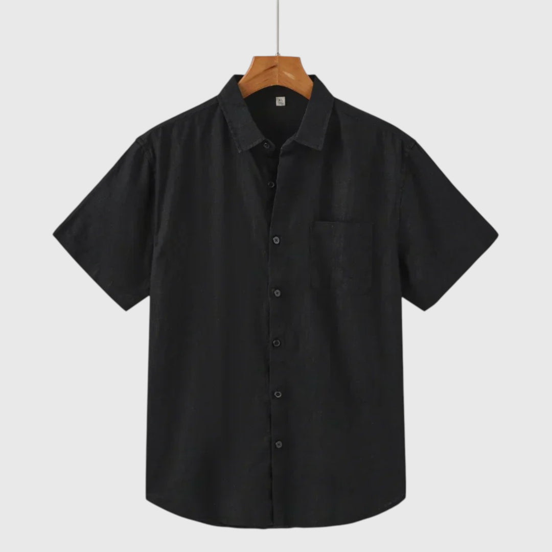 Marrakech | Camisa de lino de manga corta