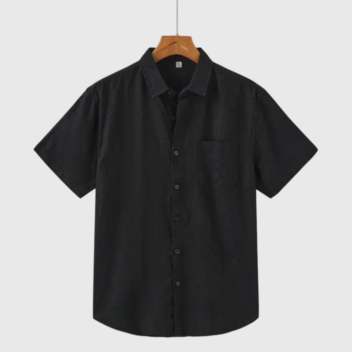 Marrakech | Camisa de lino de manga corta