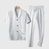 David | Conjunto con camisa y pantalón fresco