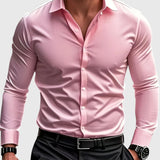 Pedro |  Elegante camisa de manga larga con botones