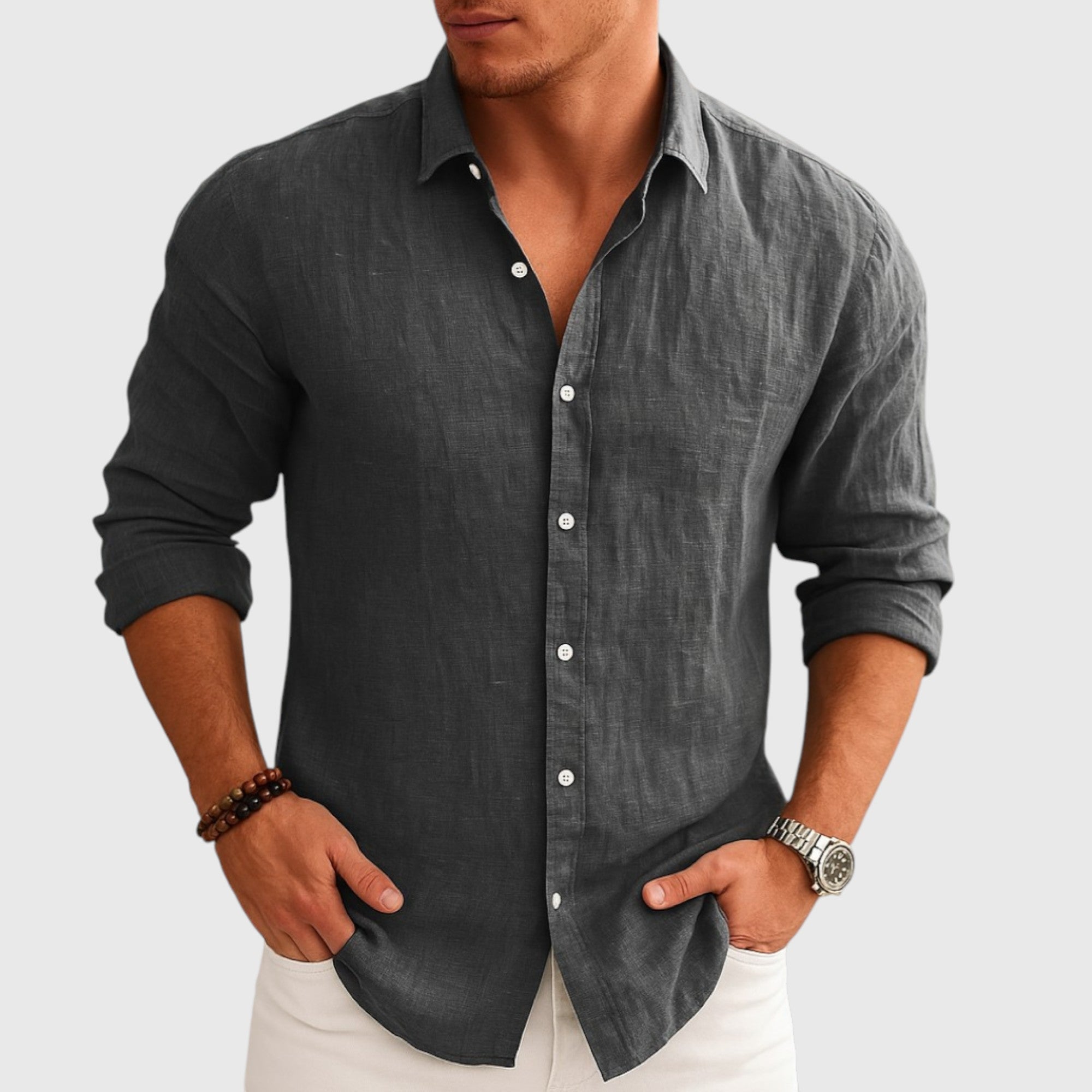 Sergio | Camisa Lino Esencial