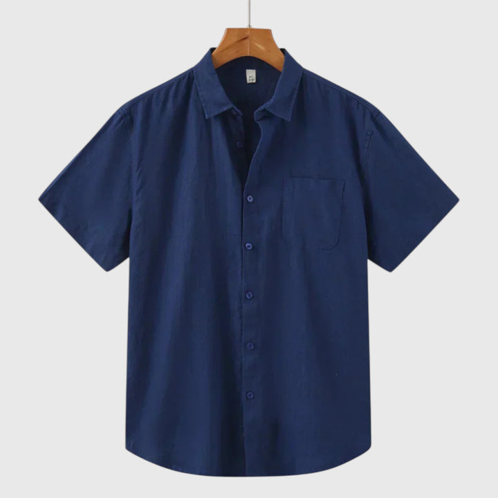 Marrakech | Camisa de lino de manga corta